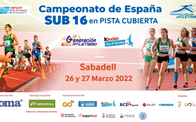 El cartell de la competició que se celebra a Sabadell | RFEA