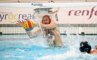 López Pinedo en un Atlètic Barceloneta-Sabadell a Sant Andreu | RFEN