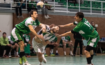 L'OAR Gràcia en un moment del partit de diumenge | Èric Altimis