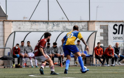 El Sabadell Nord en el darrer partit a Ca n'Oriac | @_luissports_