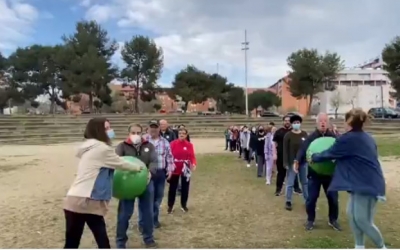Participants del Dia de l'Activitat Física/ Cedida