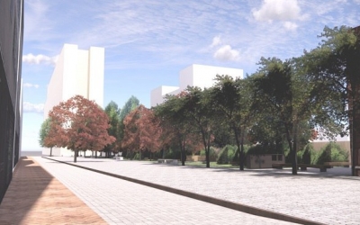 Imatge de com ha de ser la nova plaça/ Ajuntament de Sabadell