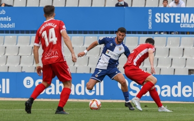 Jacobo, en el darrer partit contra el Nàstic | CES