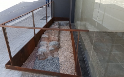 El tram de la muralla senyalitzat | Pere Gallifa