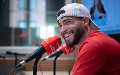 Dani Sánchez avui a l'Estudi 1 de Ràdio Sabadell | Roger Benet
