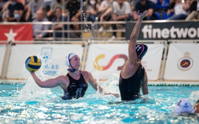 Nona Pérez, durant la passada final de lliga | Roger Benet