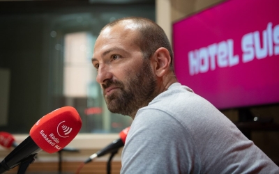 Eloi Vila avui als estudis de Ràdio Sabadell | Roger Benet