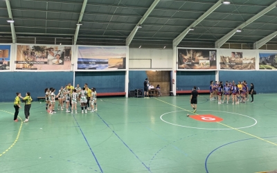 Imatge del partit d'ahir | @clubhandbolgava