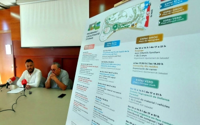 Jesús Rodríguez i el cap de servei Pedro Escudero/ Karen Madrid