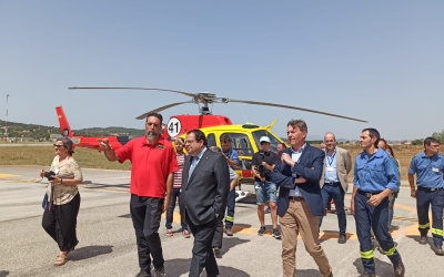 El conseller d'Interior, Joan Ignasi Elena, ha presentat el dispositiu des de Sabadell | Pere Gallifa