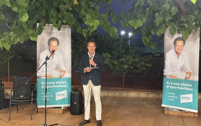 Matas durant la seva intervenció | Ràdio Sabadell