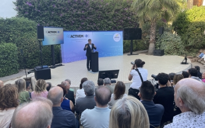 Antoni Cañete durant la seva intervenció | Ràdio Sabadell