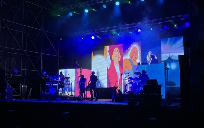 La Casa Azul a l'escenari de l'amfiteatre | Ràdio Sabadell 