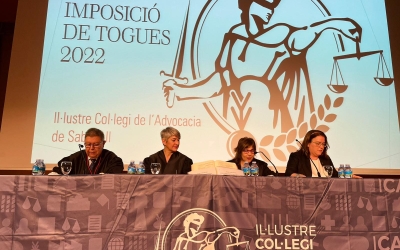 Acte d'imposició de togues a l'Espai Cultura | Cedida
