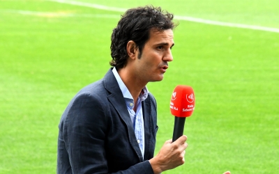 Batlle, fa uns dies al 'Tribuna Preferent' especial des de la Nova Creu Alta | Críspulo Díaz