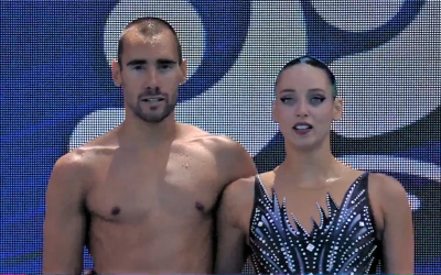 Pau Ribes i Emma Garcia a Budapest | FINA