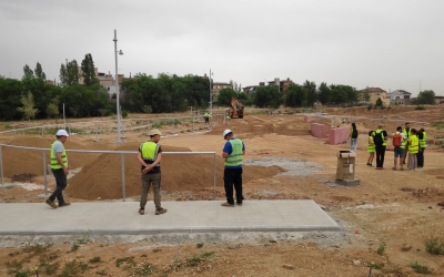 La futura àrea d'esbarjo de gossos del Parc del Nord | Pau Duran