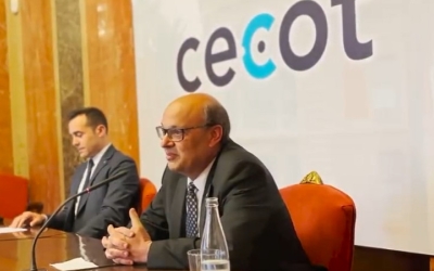 Xavier Panés, just després de ser nomenat president/ Cecot