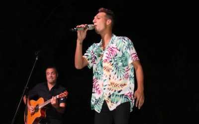 Frank Diago, en un concert/ Cedida