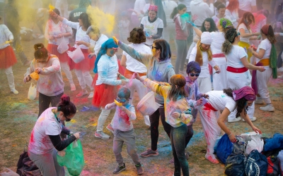 Festa holi al Parc Catalunya | Roger Benet