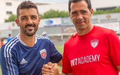David Pirri ha signat amb DV7, l’acadèmia de David Villa | Instagram