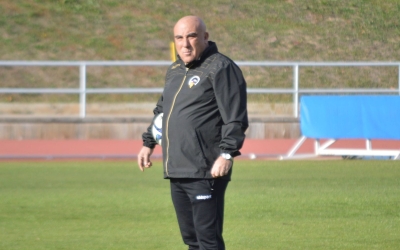 Delgado, en una imatge d'arxiu al Sabadell | Roger Benet