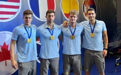 Valera, Sanahuja, Cabanas i Lorrio | @cnswaterpolo