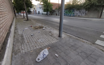 El carrer Renall en una fotografia dels veïns | Agrupació de veïns