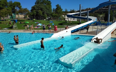 Els tobogans llargs de La Bassa de Sant Oleguer | Pau Duran