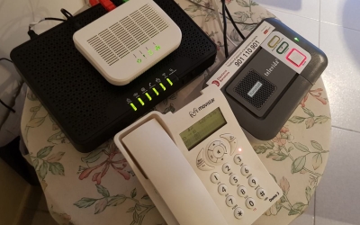 Un aparell de teleassistència/ Diputació de Barcelona