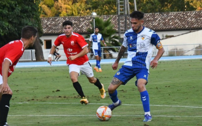 David Astals, en una acció del primer amistós contra el Prat | Críspulo Díaz