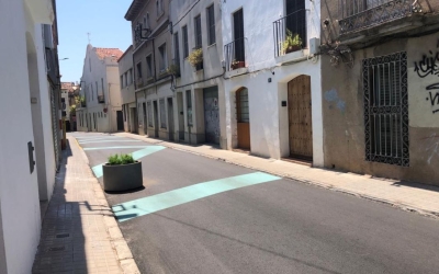 Plataforma de pacificació dels carrers de la Creueta: 'Les actuacions es queden a mitges tintes' | Cedida