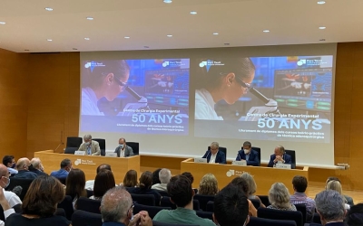 El Parc Taulí acull l’acte de lliurament de diplomes dels cursos teòric-pràctics de tècnica microquirúrgica del Centre de Cirurgia Experimental