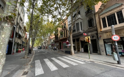 Un tram de la Via Massagué, al Centre | Roger Benet