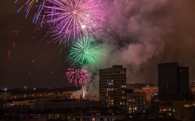 Imatge d'arxiu del castell de focs | Roger Benet