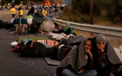 Un grup de refugiats afganesos a la frontera | ACN