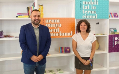 El diputat Javier Silva i la tinenta d'alcaldessa Marta Morell/ Karen Madrid