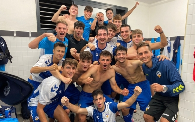 Celebració arlequinada dissabte al vestidor d'Olímpia | CES