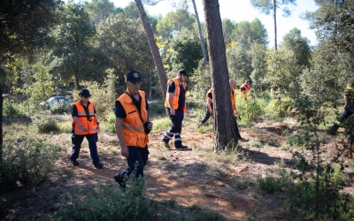 Moment de la batuda a la zona de Castellarnau | Roger Benet