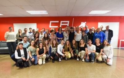 Ribes, acompanyat en l'acte de comiat d'ahir | CAR