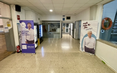 Les imatges d'Ortiz i Martí ja apareixen a l'interior dels centres de la Gran Via i Can Llong | Pau Vituri