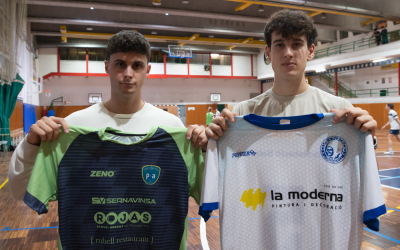 Xavi Ribas i Arnau Pineda, en la trobada prèvia al derbi | Roger Benet