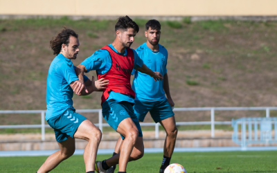 Imatge d'arxiu d'un entrenament del Sabadell a Sant Oleguer | Roger Benet