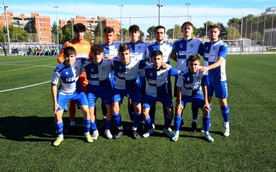 El Centre d'Esports Sabadell B abans de la derrota contra l'EE Guineueta | @CESabadell