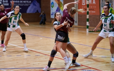 L'equip de Carol Carmona en un partit d'aquesta temporada | Èric Altimis