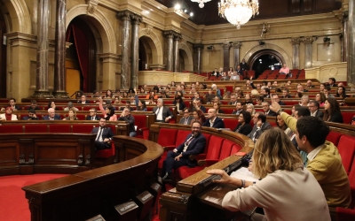 Votació al Parlament de Catalunya | Cedida