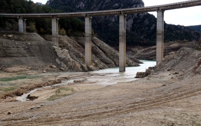 Pantà de la Llosa del Cavall, ben sec | ACN
