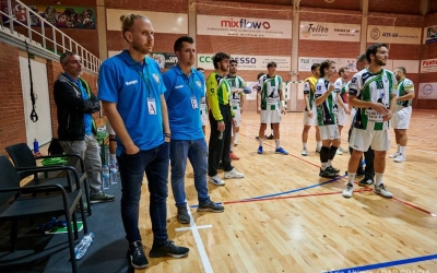 Pere Ayats i Cesc Borrel a l'últim partit de l'OAR Gràcia | Èric Altimis
