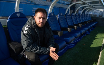 Miki Lladó seurà a la banqueta com a primer entrenador en partit oficial el pròxim 8 de gener | Roger Benet