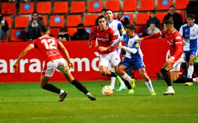 Alberto, en acció al Nou Estadi | Críspulo Díaz